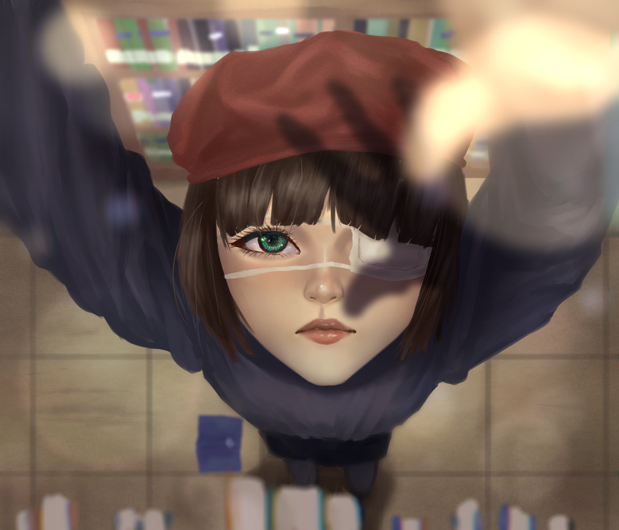 Library - concept art