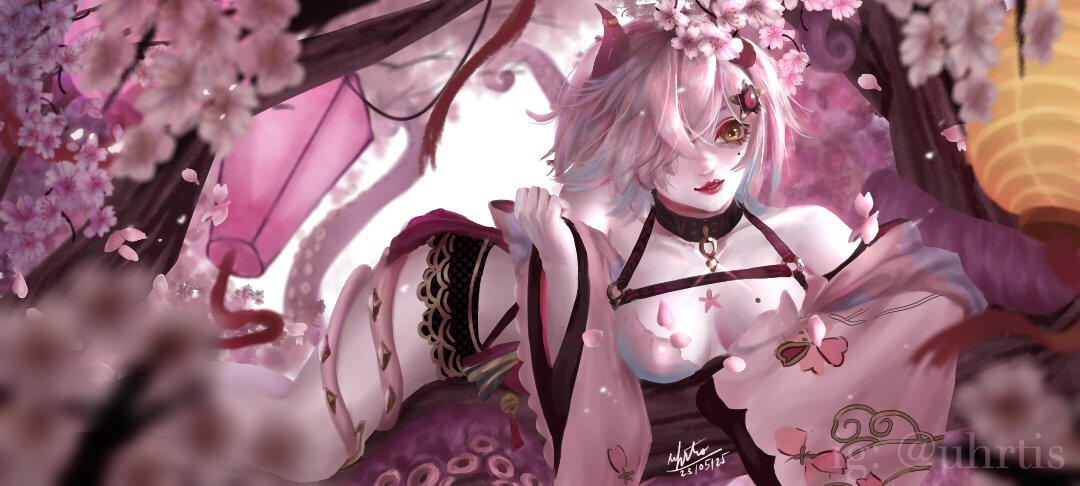 Iomaya - Vtuber contest art